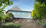 In 2014, the Design Museum will move from its current location on the Thames to the former Commonwealth Institute in Kensington. John Pawson is designing the transformation. The move will triple the m