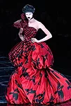 2009 Alexander McQueen evening gown.