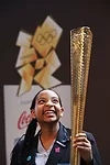The 2012 Olympic torch was designed by the British team of Edward Barber and Jay Osgerby.