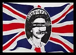 1977 'God Save the Queen' poster promoting the Sex Pistols.