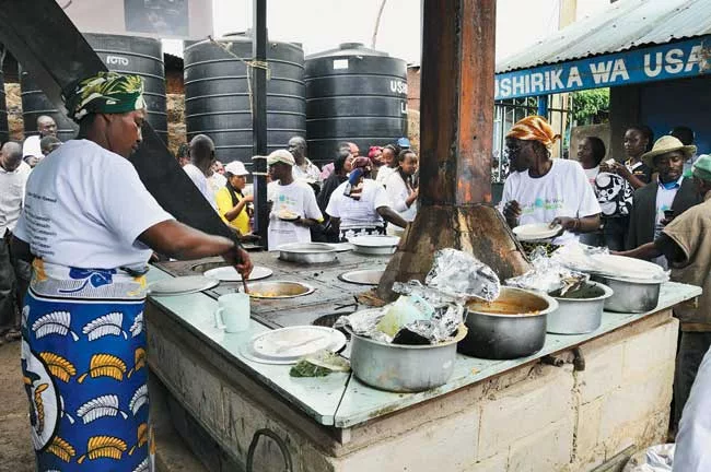 The result of a collaboration between Kenyan-born British architect James Howard Archer and Kenyan architect Mumo Musuva, the Community Cooker is a refuse-burning stove for food preparation in
