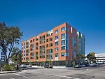 In 2012 Leddy Maytum Stacy Architects completed the 70-unit Merritt Crossing Senior Apartments for Affordable Housing Associates in Oakland.
