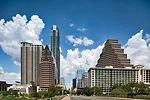 Designed by Houston-based Ziegler Cooper Architects and completed in 2010, Austin&rsquo;s tallest building, the Austonian, is a 56-story residential structure towering above the city&rsquo;s downtown.