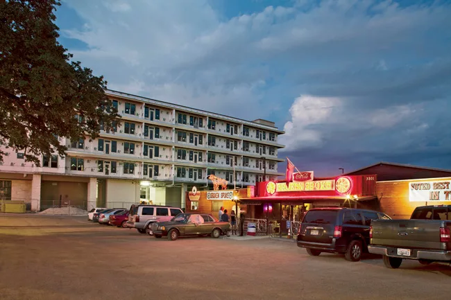 A developer preserved Austin icon the Broken Spoke but surrounded the dance hall with apartment blocks.