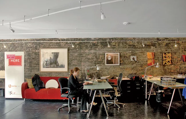 The organization CreateHere evolved into CO.LAB, a nonprofit that helps entrepreneurs and artists set up shop in Chattanooga's Southside neighborhood.
