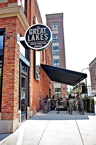 A slew of new bars and coffee shops have opened in Midtown, including the Great Lakes Coffee Roasting Company.
