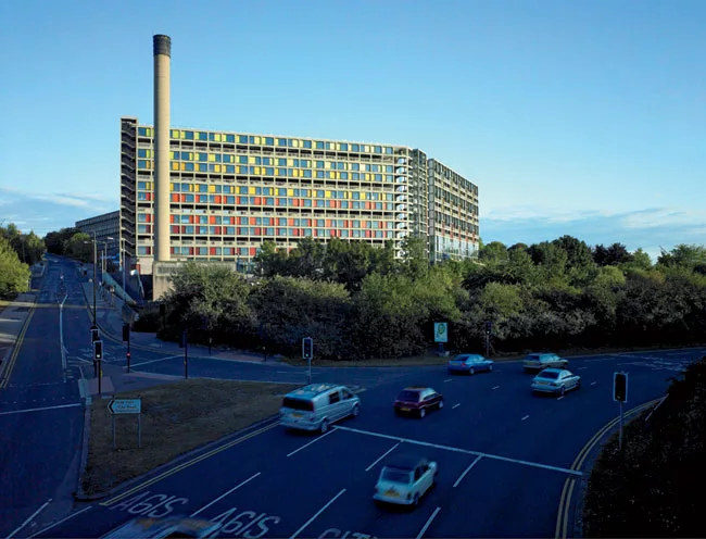 The initial phase of Park Hill's revamp has concentrated on a 261-unit block at the sloping site's northern end. The first residents began moving in at the end of 2012.