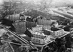 Park Hill's interconnected housing blocks (shown soon after completion in 1961) snake across its 32-acre grounds near the city center.