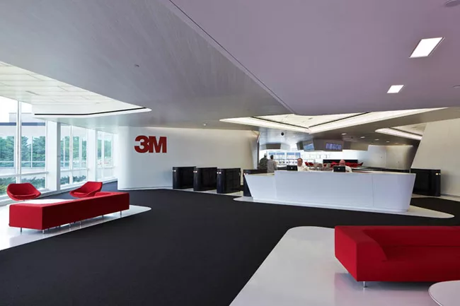 The new employee entrance by Hitoshi Abe.
