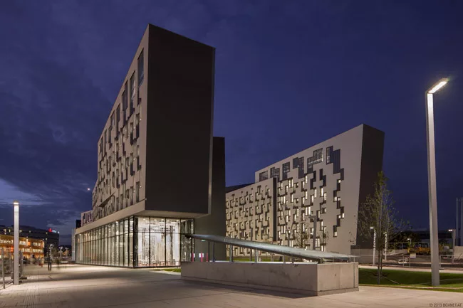 Departmental building by Estudio Carme Pinós.