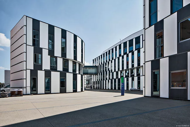 Hitoshi Abe created a layered plan for his Student Center.