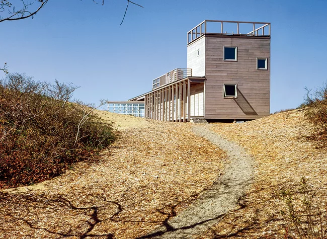 Steven Holl&rsquo;s 1988 Berkowitz-Odgis House on Martha&rsquo;s Vineyard was demolished after engineers deemed it &ldquo;structurally unsound.&rdquo; During construction of the new house, designed to