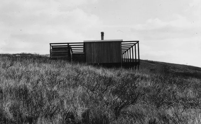Last summer, the Cape Cod Modern House Trust (CCMHT) finished restoring the Hatch Cottage, designed by Jack Hall in 1960. Owned by the National Park Service and recently added to the National Register