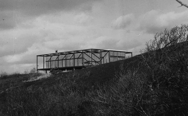 Last summer, the Cape Cod Modern House Trust (CCMHT) finished restoring the Hatch Cottage, designed by Jack Hall in 1960. Owned by the National Park Service and recently added to the National Register