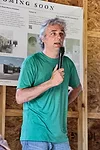 Andrew Freear discusses plans for the forthcoming Newbern public library.