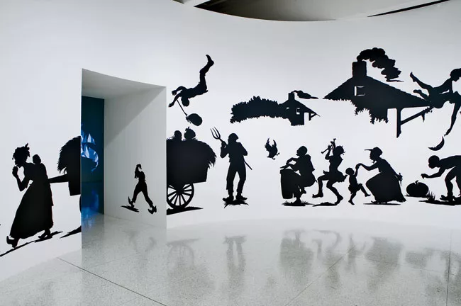 Kara Walker’s <em>My Complement, My Enemy, My Oppressor, My Love, 2007</em>, was installed at the Walker Art Center in Minneapolis.