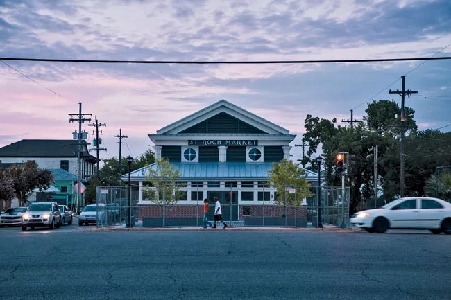 One strategy for fighting blight in New Orleans has been enlivening commercial corridors. The historic St. Roch Market, which will become a multi-vendor food hall, is on a retail strip along St. Claud