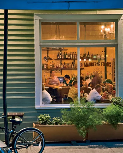 With the new population has come new businesses, such as Bywater Yoga and Maurepas Foods, known for its eclectic and inventive menu.