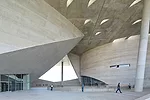 The architects set separate volumes housing different components of the program within the Cidade's single structural frame and allowed open-air public spaces to flow around them.