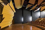 Albert Yaying Xu of Paris-based Xu-Acoustique worked with the architects to design the performance spaces and a rehearsal studio.