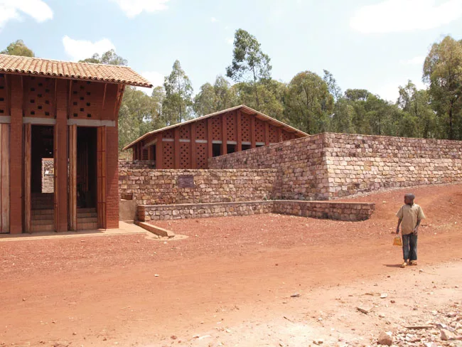 Phase 2: The first classroom block.