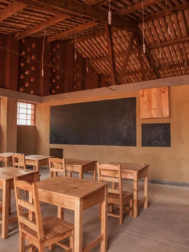 Phase 2: A classroom. 