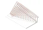 Roof trusses.