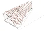 Roof trusses.