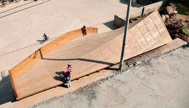 View from above. 