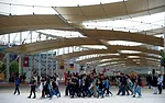 Covered promenade.