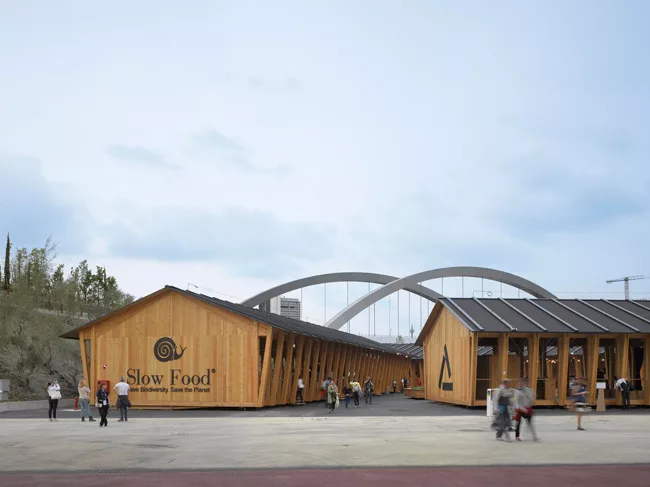 Slow Food Pavilion.
