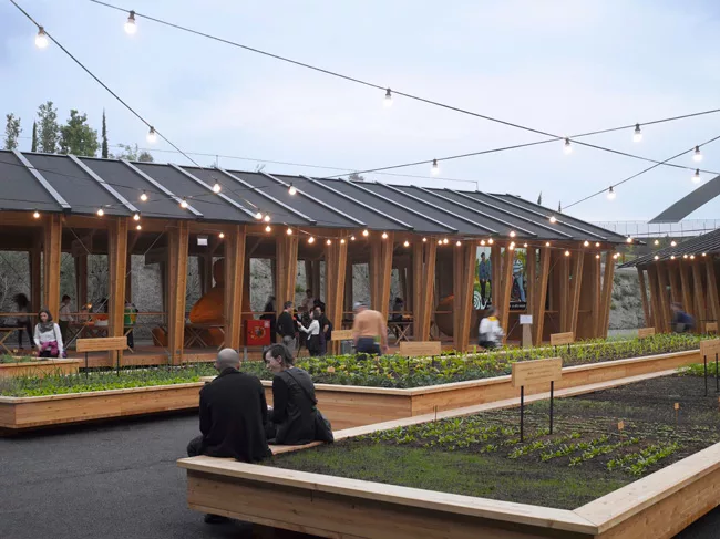Slow Food Pavilion.