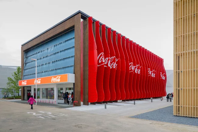 Coca Cola Pavilion.