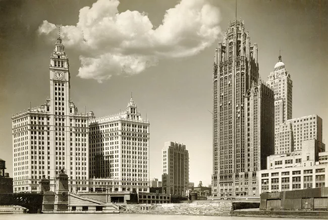 Wrigley Building and Tribune Tower