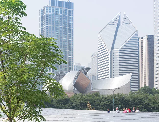 Michael Van Valkenburgh Associates transformed the space east of Millennium Park into a vibrant haven for recreation. Designed with intersecting areas for passive recreation and active play, the park 