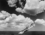 In 1978, Tigerman created his iconic collage showing Mies's Crown Hall sinking like the Titanic into Lake Michigan.