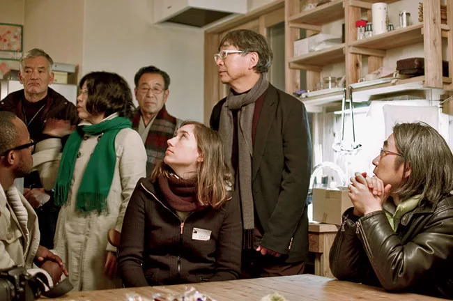 Harvard: Toyo Ito's Tokyo office hosted students in 2012, who worked on tsunami relief projects.