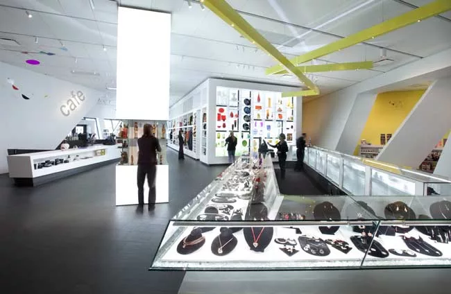 Denver Art Museum, Museum Shop rendering