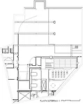 Roca Barcelona Gallery, lower level floor plan