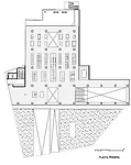 Roca Barcelona Gallery, second floor plan
