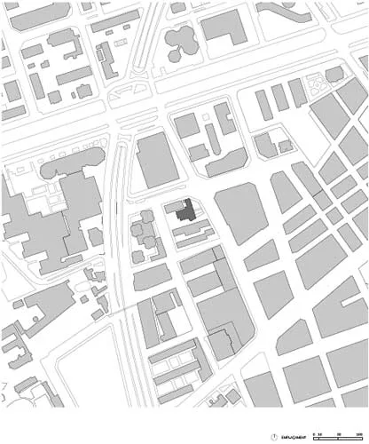 Roca  Barcelona Gallery, site plan