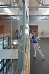 Rehearsal spaces for the company and studios for dance instruction. 