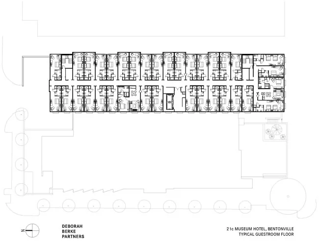 Typical Guestroom Floor Plan