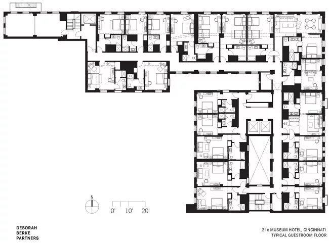 Typical Guestroom Floor Plan