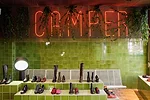 Camper store interior