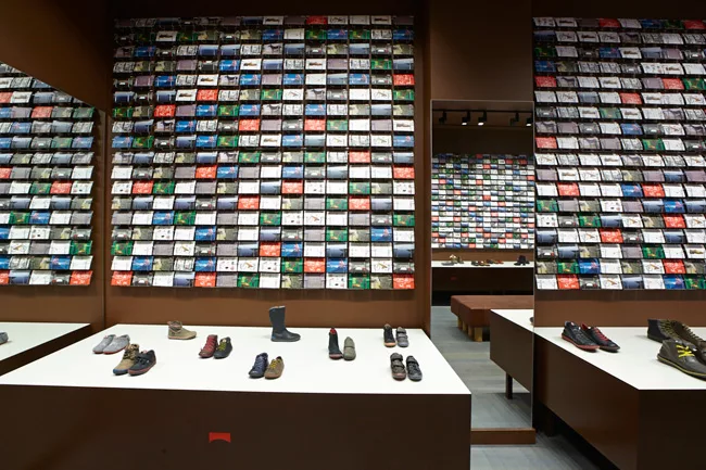 Camper store interior