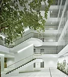 Airy daylit Atrium