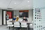 State-of-the-art meeting room.