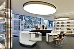 This boutique, completed in 2010, marked the inception of ground-up stores for the company. &ldquo;This was a very intimidating project for me,&rdquo; says Marc Jacobs&rsquo;s Duffy. &ldquo;The only t