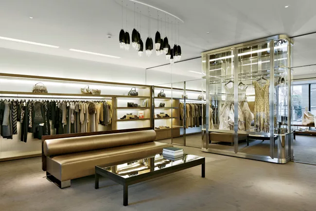 This boutique, completed in 2010, marked the inception of ground-up stores for the company. &ldquo;This was a very intimidating project for me,&rdquo; says Marc Jacobs&rsquo;s Duffy. &ldquo;The only t
